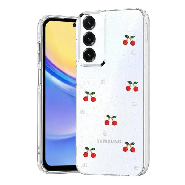 Samsung Galaxy A24 4G Fiyonk Desenli Kapak - Desen 9