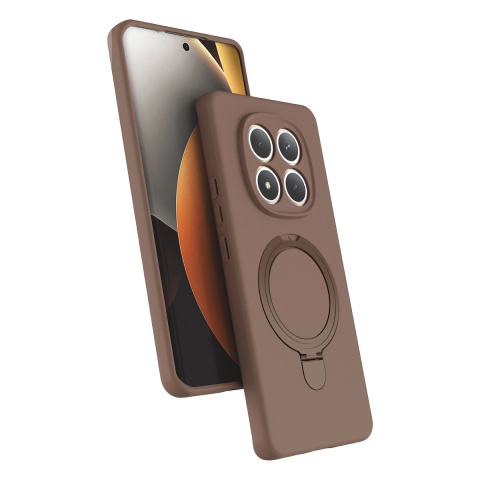 Xiaomi Redmi Note 15 Pro 5g Regal Magsafe Standlı Kapak - Çöl Titanyum