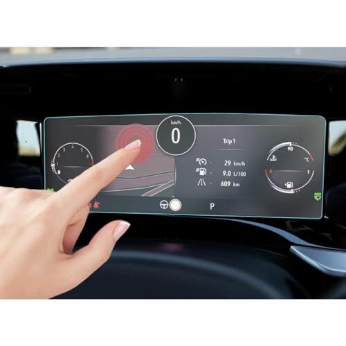 Opel Grandland Gs Dijital Gösterge 12 İnç ile Uyumlu Ekran Koruyucu Nano