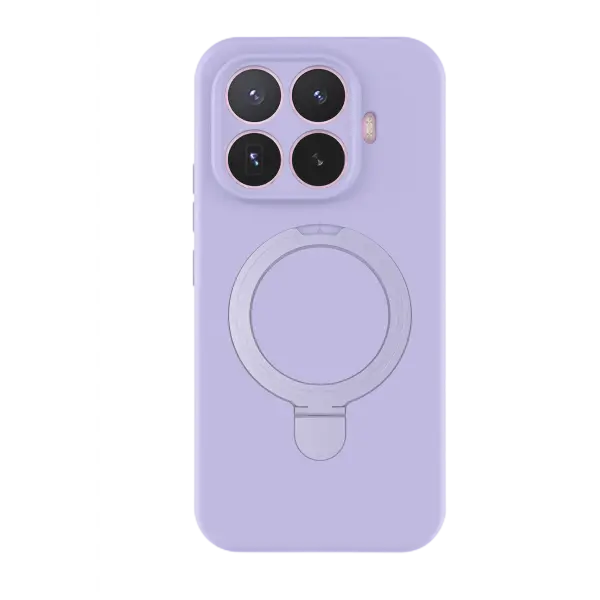Xiaomi Mi 17T Pro Regal Magsafe Standlı Kapak - Lila