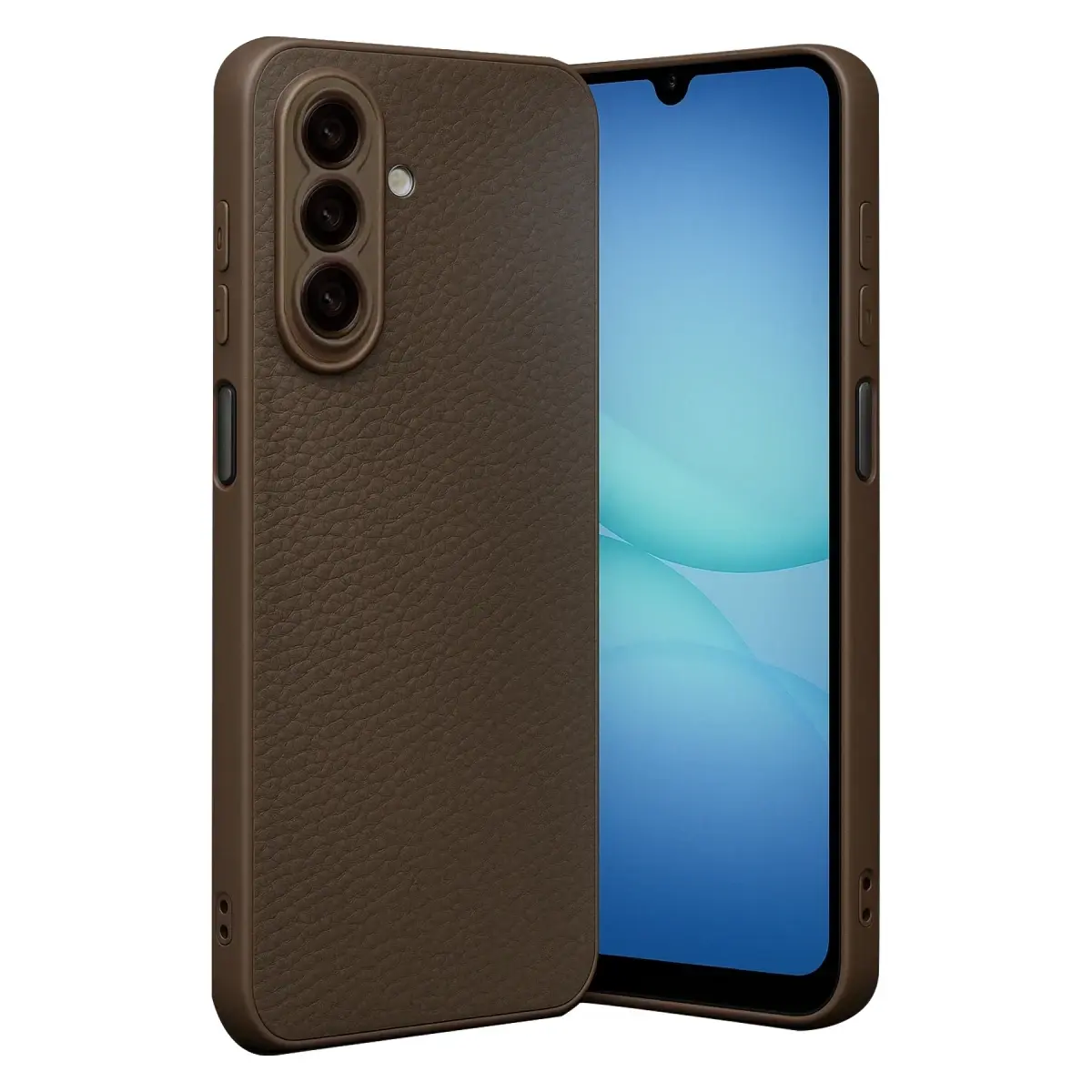 Samsung Galaxy A37 5G Thermax Silikon Kılıf - Kahverengi