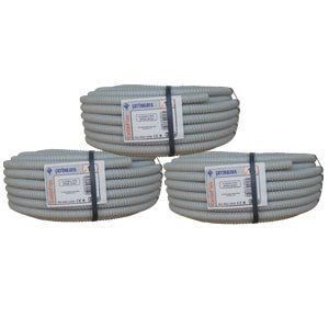 Çetinkaya ÇP 30032 Plastik Spiral Boru 32'Lik Dişli Gri 30 Metre