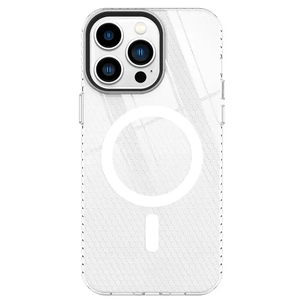 Apple iPhone 14 Pro Kılıf Beta Magneticsafe Silikon - Şeffaf