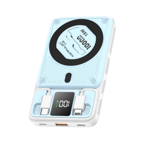 M25w 10.000 Mah 20w Pd Magsafe Powerbank - Mavi