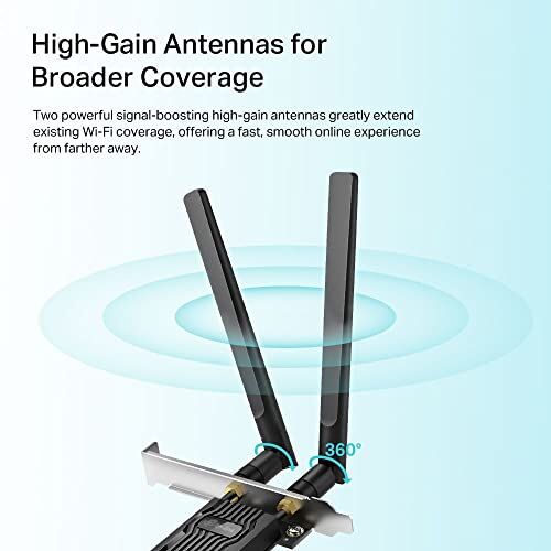 Archer TX20E, AX1800 Wi-Fi 6 Bluetooth 5.2 PCIe Ağ Kartı