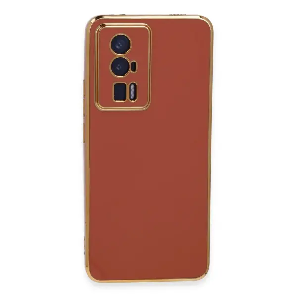Xiaomi Poco F5 Pro Kılıf Volet Silikon - Kırmızı