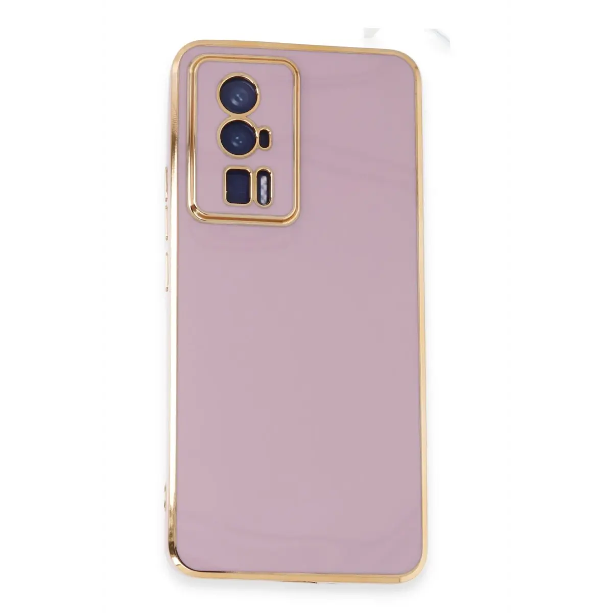 Xiaomi Poco F5 Pro Kılıf Volet Silikon - Mor
