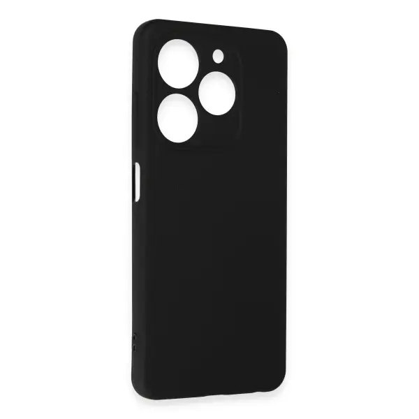 Tecno Spark Go 2024 Kılıf First Silikon - Siyah