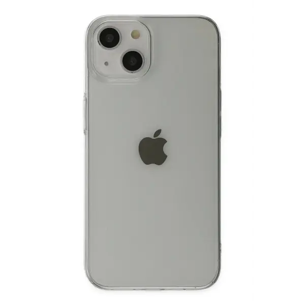 Apple iPhone 14 Plus Kılıf Pc Sert Şeffaf Kapak - Şeffaf