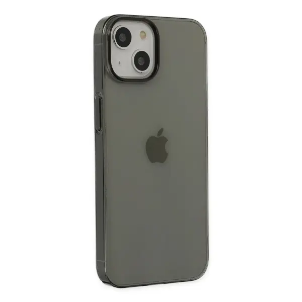 Apple iPhone 14 Plus Kılıf Pc Sert Şeffaf Kapak - Siyah
