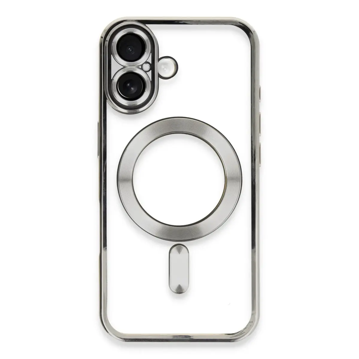 Apple iPhone 16 Kılıf Kross Magneticsafe Kapak - Gümüş
