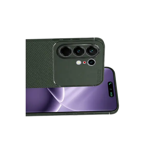 Tecno Camon 50 Pro 5G Auto Focus Karbon Kapak - Koyu Yeşil