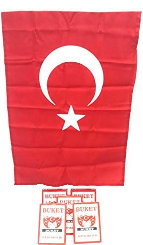 Türk Bayrağı 50X75 Cm Bez Bayrak Btk-104