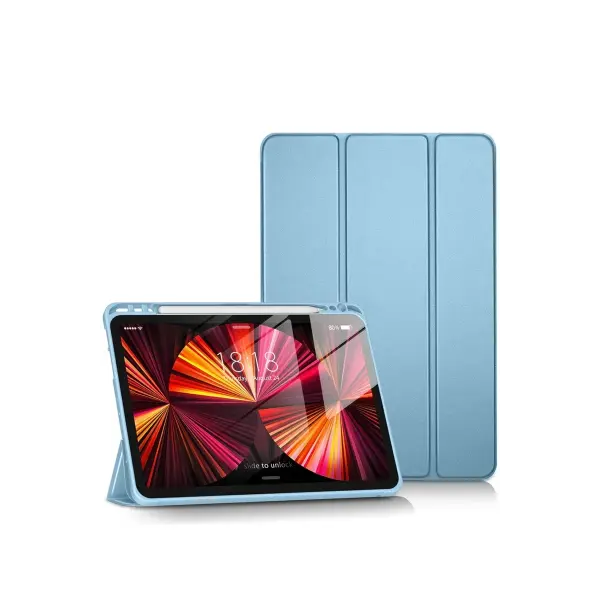 Apple iPad Pro 11 (2024) Kılıf Tablet Smart Kılıf - Mavi