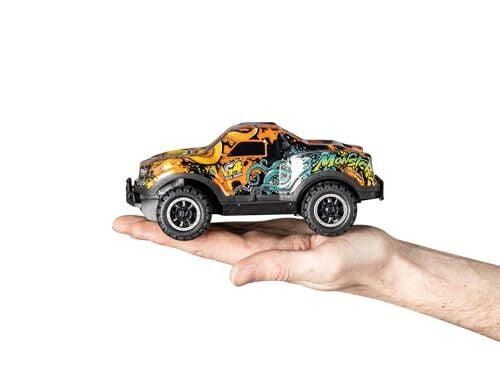 RC Hayalet Sürücü Araba (Turuncu) Oyuncak