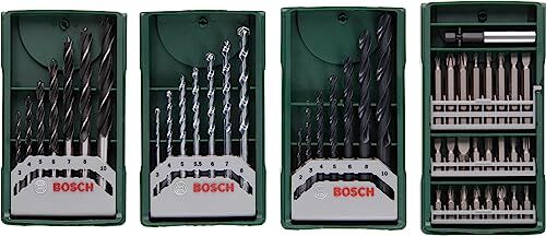 X-line Mini 3+1 Set Ahşap Taş Metal Matkap Ucu 2607017071