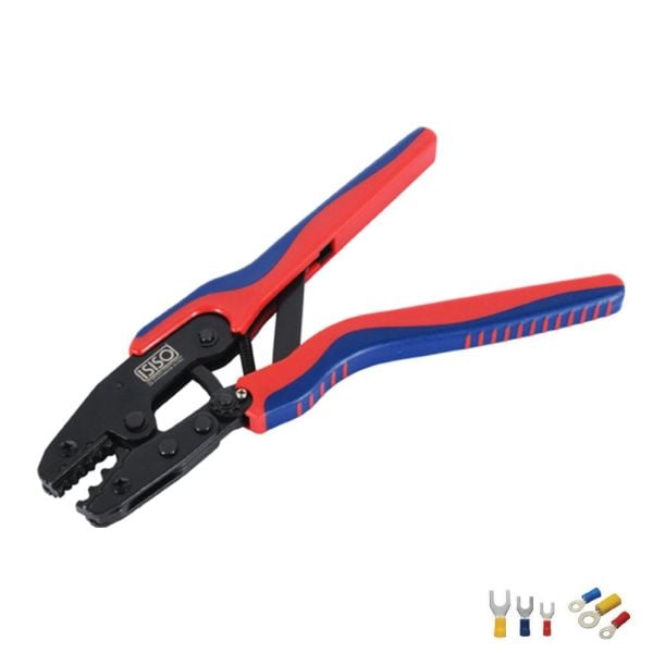 Isıso İzoleli Terminal Sıkma Pensesi 1.5-2.5-4.6 mm²