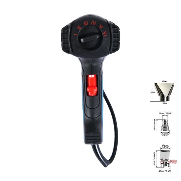 ISISO 2000W Isı Ayarlı Sıcak Hava Tabancası