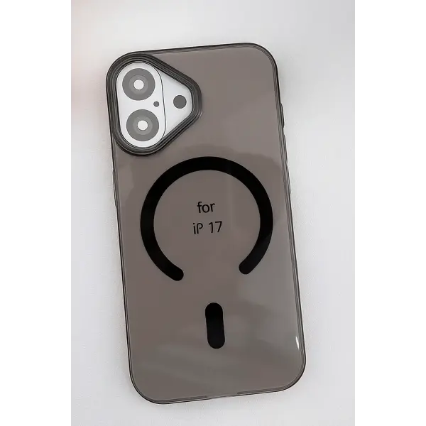 Joko Apple iPhone 17 PC Blank Magsafe Kapak - Siyah