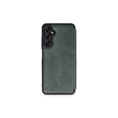 Samsung Galaxy S24 Fe Kılıf Flip Cover - Koyu Yeşil