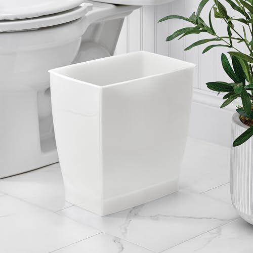 64720EU Spa Dikdörtgen Çöp Kovası, 11 L, Mat