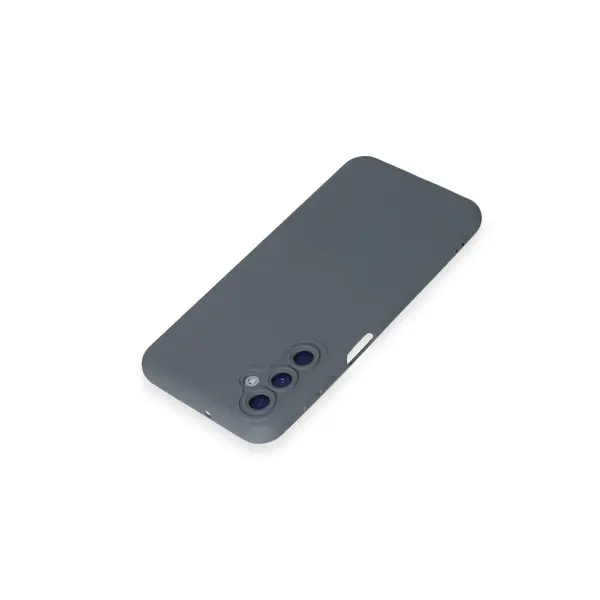 Samsung Galaxy M14 5G Kılıf Nano içi Kadife Silikon - Gri