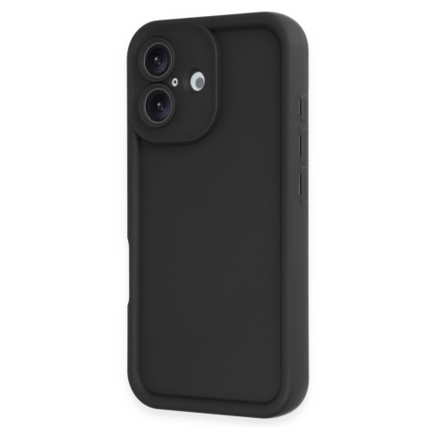 Apple İphone 16 Kılıf Viera Silikon - Siyah