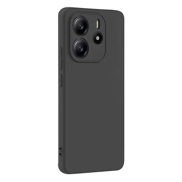 Xiaomi Redmi Note 14 4G Kılıf First Silikon - Siyah