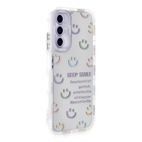Samsung Galaxy A25 5g Kılıf Reflexion Desenli Kapak - Desen 2