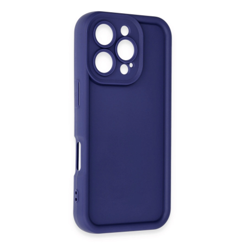 Apple İphone 16 Pro Max Kılıf Viera Silikon - Lacivert