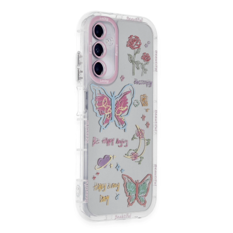 Samsung Galaxy A25 5g Kılıf Reflexion Desenli Kapak - Desen 8