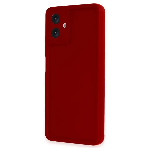Samsung Galaxy A06 Kılıf Viera Silikon - Kırmızı