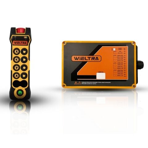 Kablosuz Vinç Kumandası 8 Butonlu Set 220 VAC Çift Hızlı Wieltra