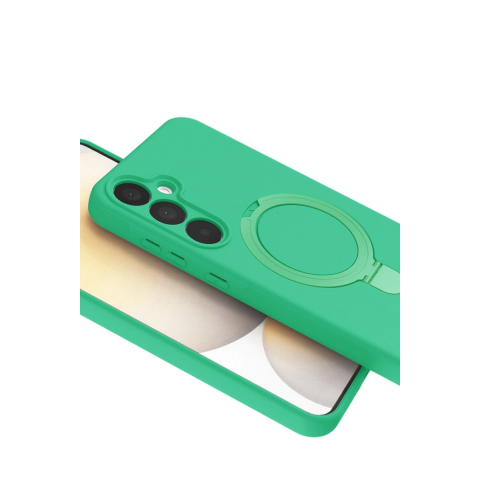 Samsung Galaxy A16 5g Regal Magsafe Standlı Kapak - Yeşil