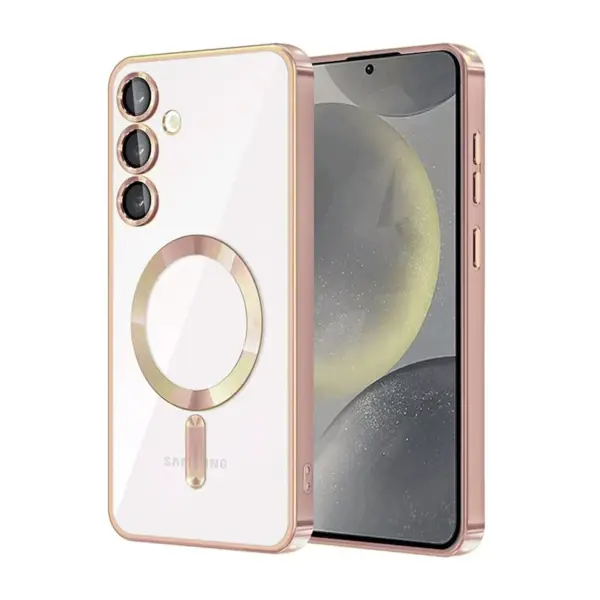 Samsung Galaxy A17 5G Kross Magneticsafe Kapak - Rose