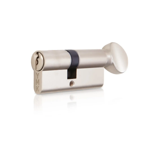 Eko 90mm Saten Cerman Mandallı Hibrit Barel, Kapı Silindiri