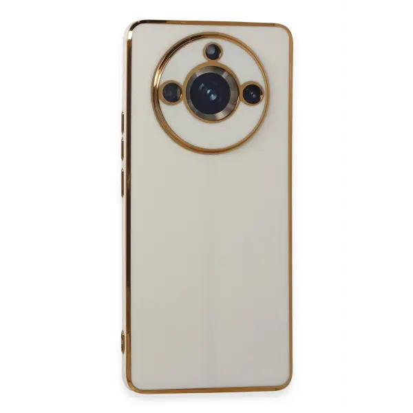 Realme 11 Pro Kılıf Volet Silikon - Beyaz