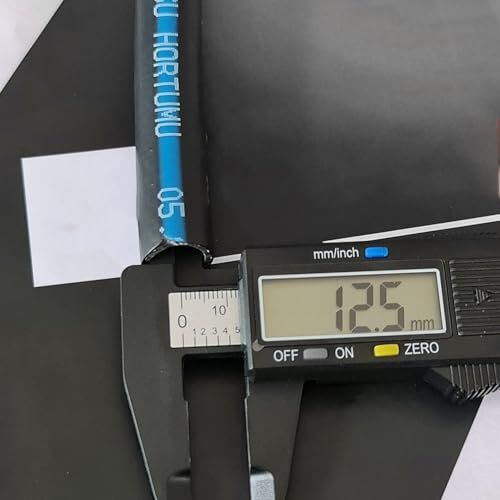 Dayanıklı 12.5 mm 1/2 15 3 Metre Termo Kauçuklu Bahçe Hortumu Katlı Sağlam Su Sulama Yıkama Hortum ''