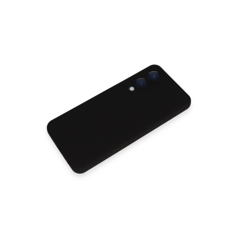 Vivo Y17s Kılıf Nano İçi Kadife Silikon - Siyah