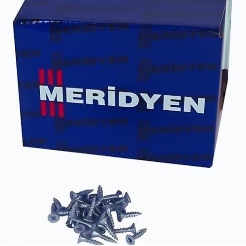 Meridyen 5.0x20 500'lü Sunta Vidası Paket