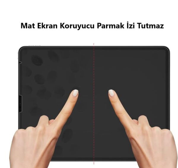 Samsung Galaxy Tab A9 8.7 İnç ile Uyumlu Mat Ekran Koruyucu 9H Temperli Kırılmaz Esnek Nano Cam, Parmak İzi Bırakmayan Yansıma ve Parlama Önleyici Koruma (SM-X110)