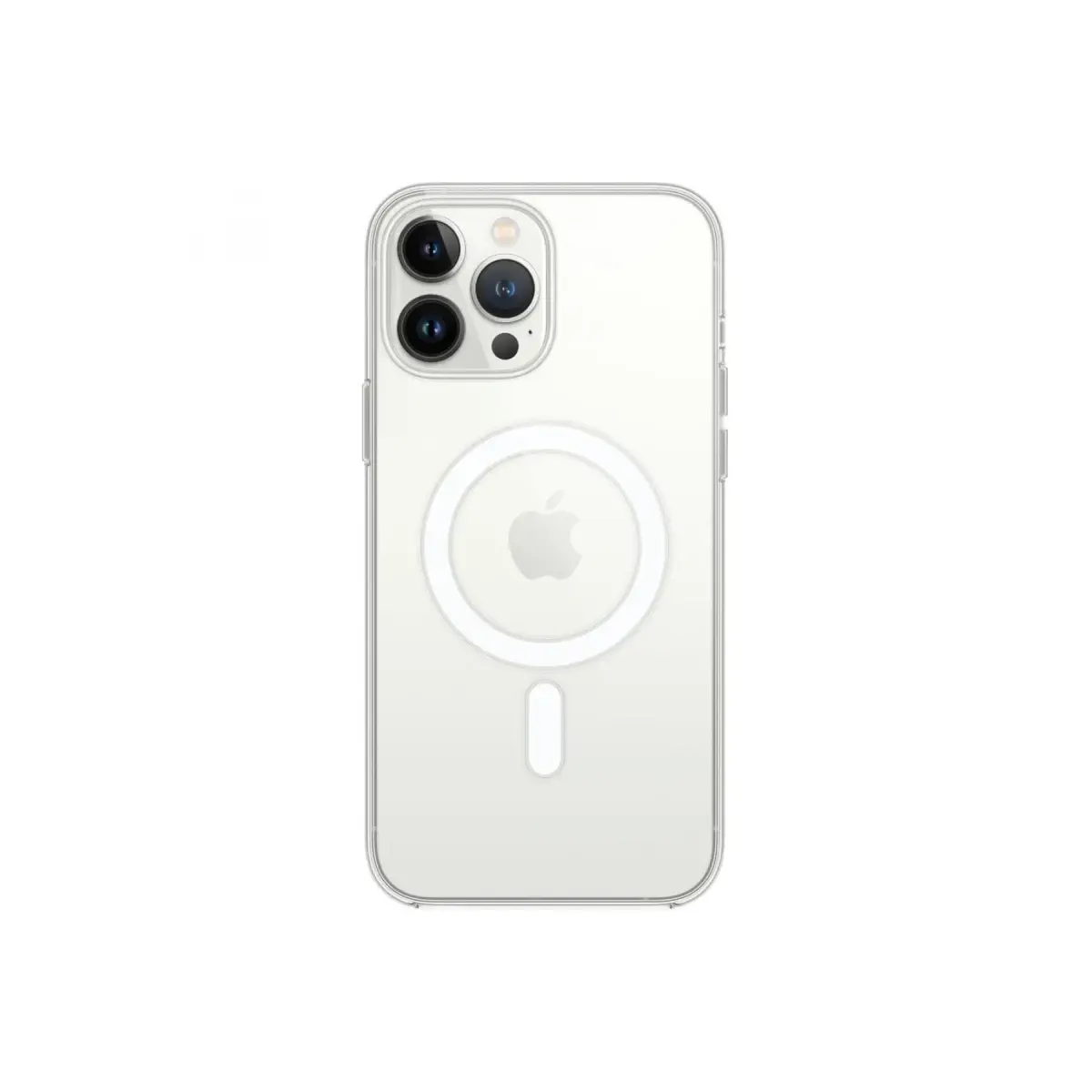 Apple iPhone 13 Pro Kılıf Magneticsafe Şeffaf Silikon - Şeffaf