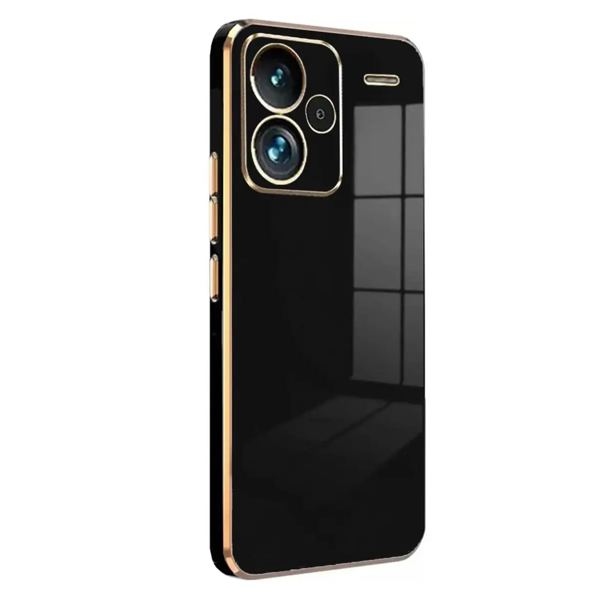 Xiaomi Redmi Note 13 Pro Plus Kılıf Volet Silikon - Siyah
