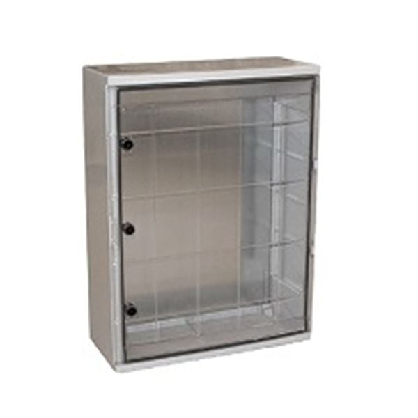 Çetinkaya ÇP 5019 Pano 60*80*26,5 Taban Saclı Plastik Şeffaf Kapaklı