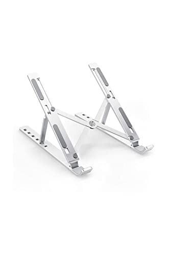 MacBook Laptop Bilgisayar Standı, Notebook Yükseltici, Tablet Tutucu, Ayarlanabilir Metal Stand