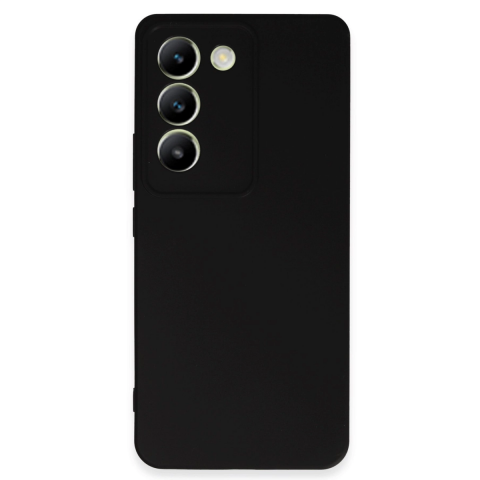 Vivo V30 Lite 4g Kılıf First Silikon - Siyah