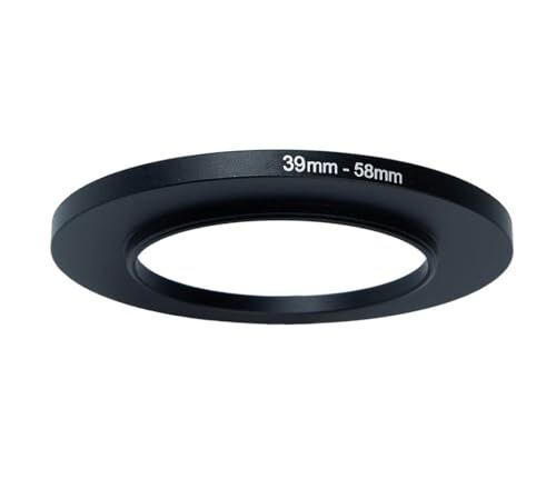 39 mm lens için 58 mm filtre kullanımını sağlayan Step-Up Ring