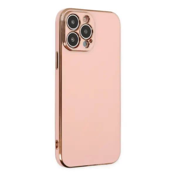 Apple iPhone 14 Pro Kılıf Volet Silikon - Pembe