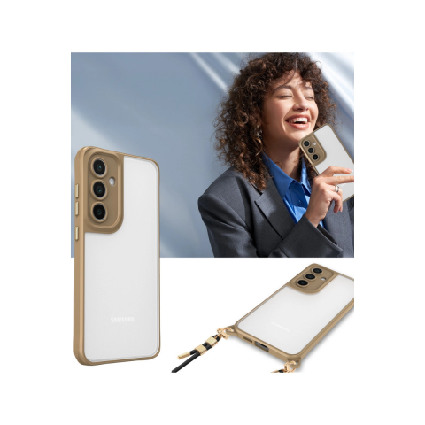 Samsung Galaxy A36 Kılıf Penta Silikon Kılıf - Çöl Titanyum