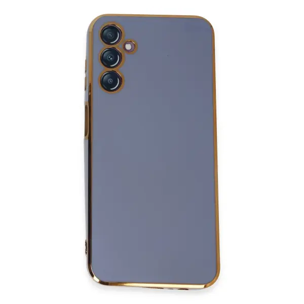 Samsung Galaxy M14 5G Kılıf Volet Silikon - Mavi